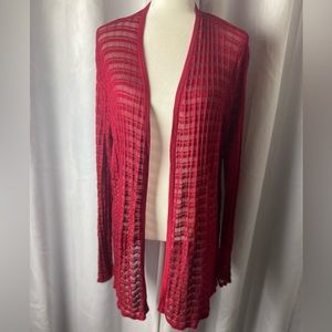 CHICOS open front cardigan.